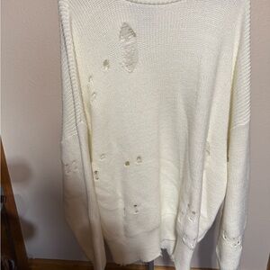 Women's Cream Sweater
